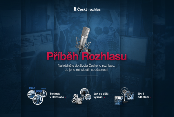 Web Příběh rozhlasu Web Příběh rozhlasu