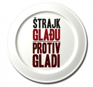Logo kampaně Štrajk gladu protiv gladi