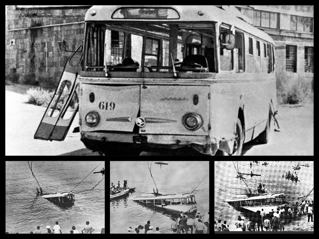 Havárie trolejbusu v Jerevanu