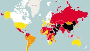 Reportéři bez hranic: World Press Freedom Index 2015